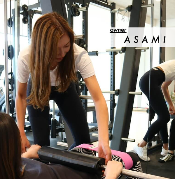 27end オーナー兼トレーナー Asami